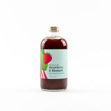 Strawberry & Rhubarb Cocktail & Mocktail Mixer, 16 fl oz