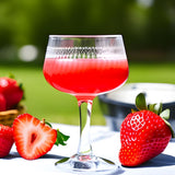 Strawberry & Rhubarb Cocktail & Mocktail Mixer, 16 fl oz