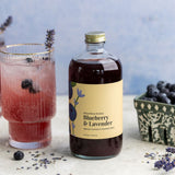Blueberry & Lavender Cocktail & Mocktail Mixer, 16 fl oz
