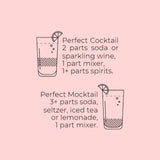 Rose Honey & Lemon Cocktail & Mocktail Mixer, 16 fl oz