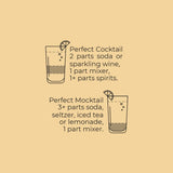 Blueberry & Lavender Cocktail & Mocktail Mixer, 16 fl oz