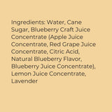 Blueberry & Lavender Cocktail & Mocktail Mixer, 16 fl oz
