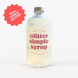 Glitter Cocktail Box: 3 of Our Glitter-Infused Mixers (Glitter Sangria, Glitter Mimosa & Glitter Simple Syrup)